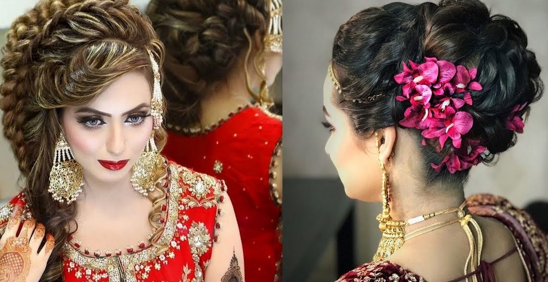 different hairstyles for indian weddings